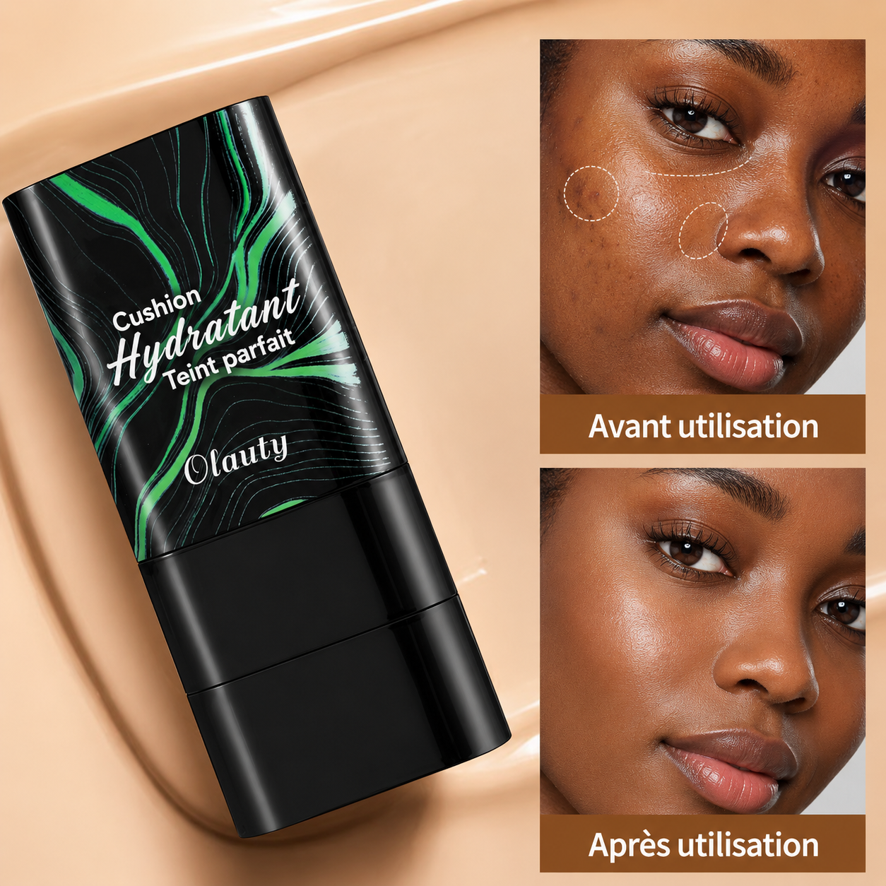 Fond de teint correcteur crème minérale en stick