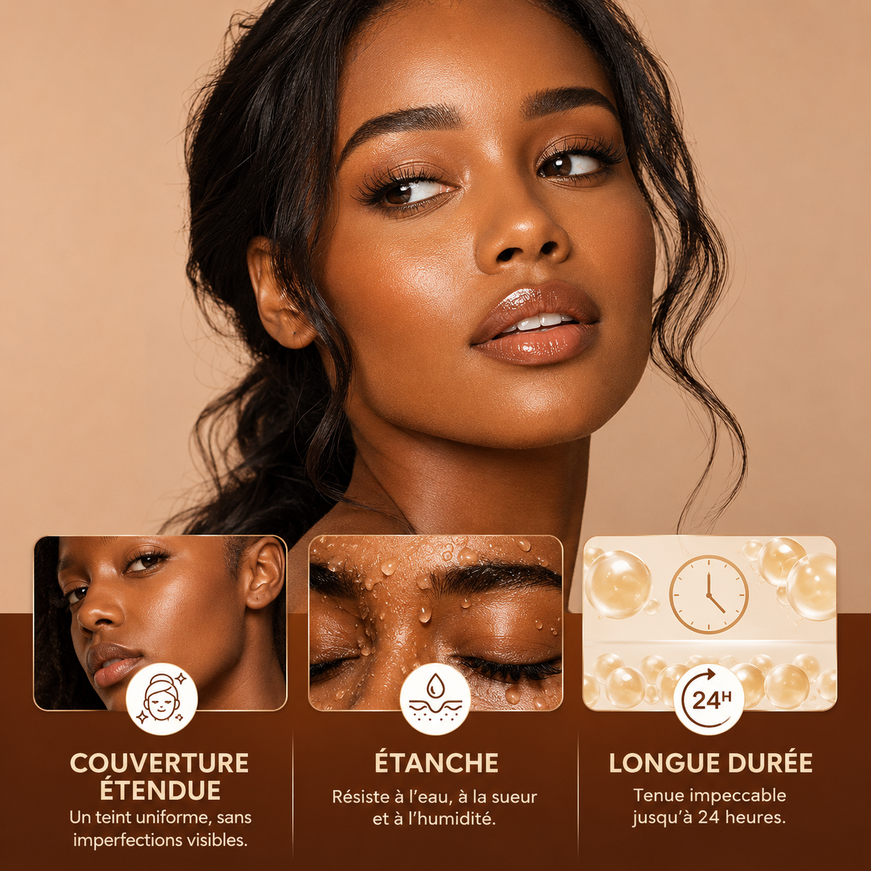 Fond de teint correcteur crème minérale en stick