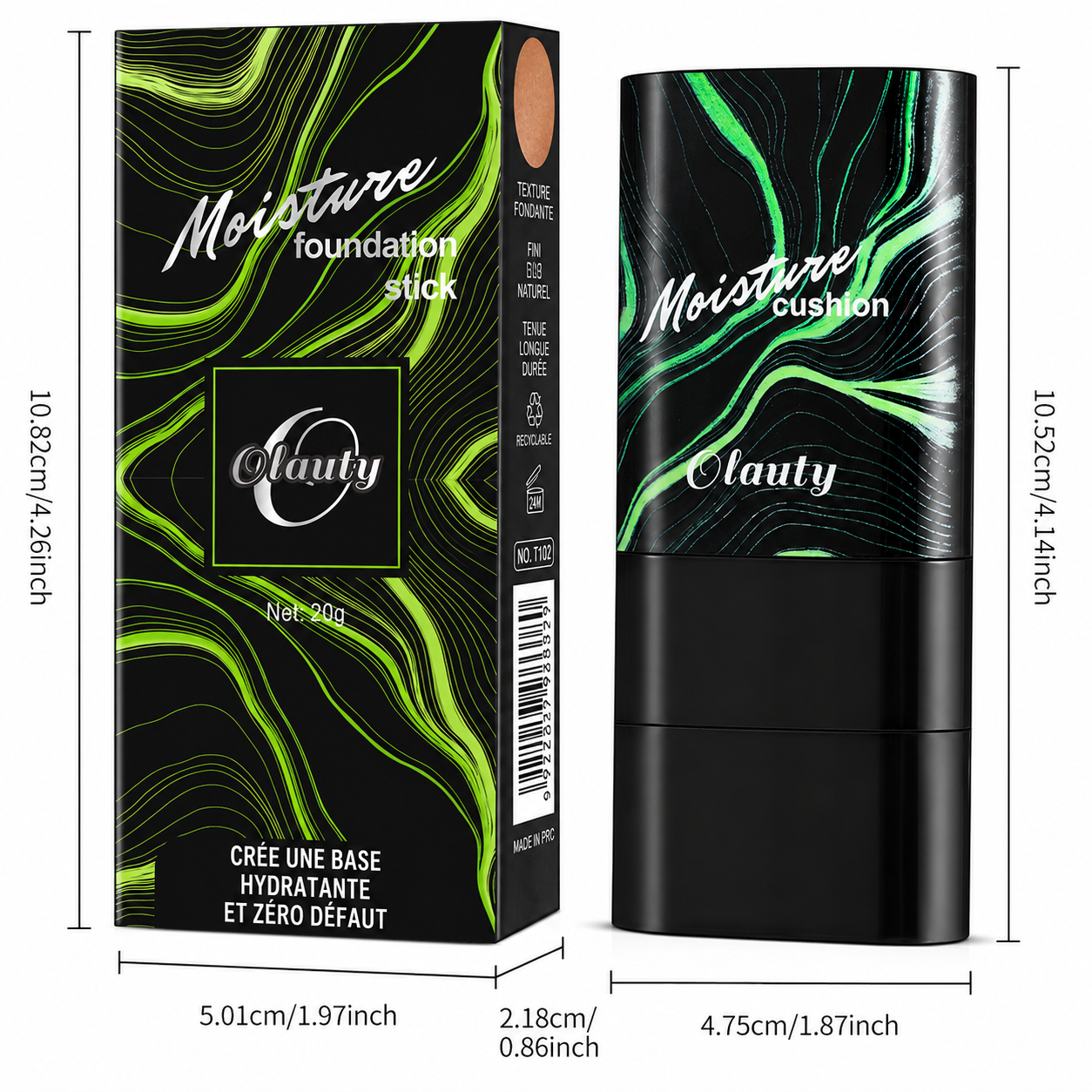 Fond de teint correcteur crème minérale en stick