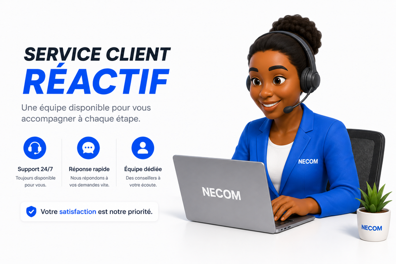 Service client réactif